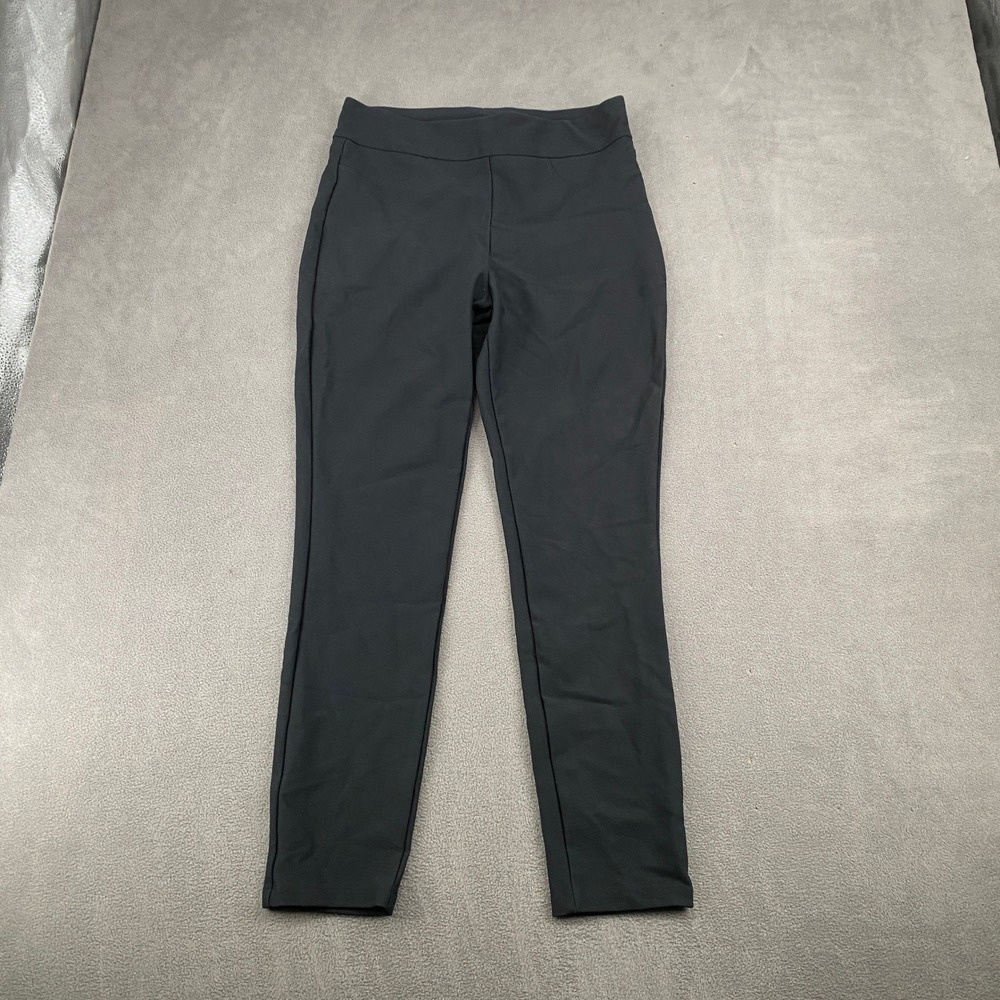 Honeylove EverReady Pant Black High Rise Slim Leg Pull On Trousers Womens Large